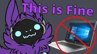 A protogen Spends 24 Hours Without A Computer (and is FINE)