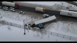 Жуткое ДТП на трассе М-5 под Жигулевском. Трое погибших...