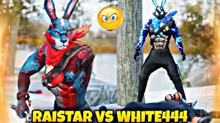 WHITE444 VS RAISTAR INDIAN LEGEND 💥 || FREE FIRE ANIMATION VIDEO #shorts