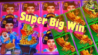★SUPER BIG WIN ON ANOTHER GEISHA !!★WHERE'S THE GOLD JACKPOTS Slot GEISHA Version☆栗スロ Las Vegas