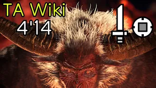 [MHWI] Mew are Number One! | Tempered Furious Rajang vs Sns | 4'14"86 | TA Wiki Rules