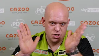 Michael van Gerwen RAGES AT REPORTER: "If you want to ask something, get your facts right"