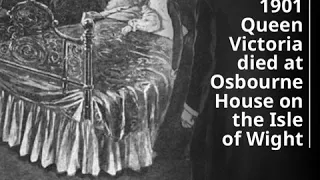 #OTD in history 1901 Queen Victoria died at Osbourne House on the Isle of Wight