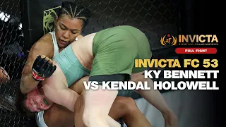 Invicta FC 53: Ky Bennett vs. Kendal Holowell - Full Fight