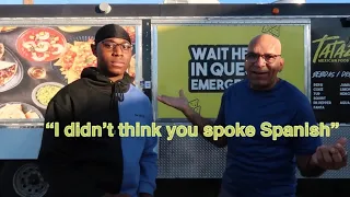 Black guy shocks Hispanics speaking fluent Spanish !!