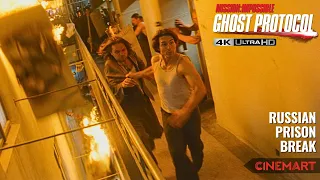 MISSION: IMPOSSIBLE - GHOST PROTOCOL (2011) | Russian Prison Break Full Scene 4K UHD