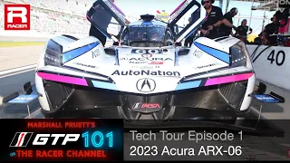 IMSA GTP 101: Acura ARX-06 Tech Tour