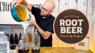 How to make old fashioned & natural root beer from scratch