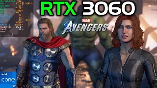 Marvel's Avengers Max settings 1080p | RTX 3060 | intel i7-11800H