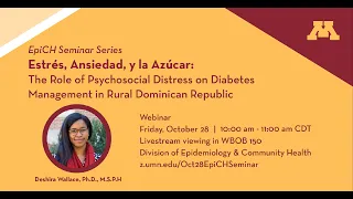 The Role of Psychosocial Distress on Diabetes Management in Rural Dominican Republic