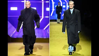 gJeff Goldblum and Kyle MacLachlan Hit the Runway for Prada at Milan Fashion Week