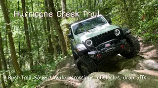 Hurricane Creek Trail |Best Trail so far! | North Carolina Off-Road Adventure