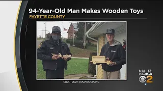 94-Year-Old Fayette County Man Makes 300 Wooden Toys For Children