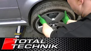 How to Remove Wheel - Audi A6 S6 RS6 - C5 - 1997-2005 - TOTAL TECHNIK