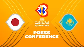 Japan v Kazakhstan - Press Conference | FIBA Basketball World Cup 2023 Asian Qualifiers