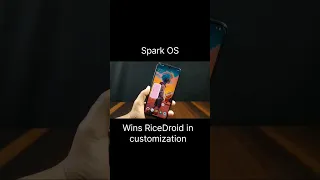 Spark OS ROM better than RiceDroid in customization  #customrom #android13 #sparkos #ricedroid
