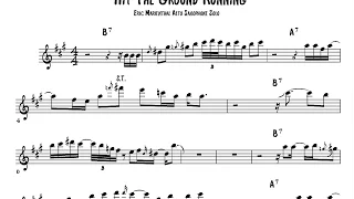 Eric Marienthal Hit The Ground Running Solo Transcription by Gordon Goodwin Big Phat Band (live)