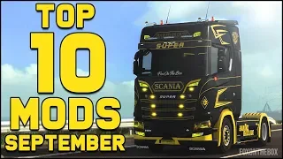 Top 10 ETS2 Mods - September 2018 | Euro Truck Simulator 2 (ETS2 1.32)