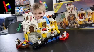 LEGO Pirates 6276 Eldorado Fortress from 1989 (Unbox, Build, Review, Play)