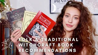 FOLK WITCHCRAFT & TRADITIONAL WITCHCRAFT BOOK RECOMMENDATIONS | BEGINNER & ADVANCED BOOKS TO READ