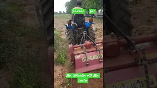 Mini Rotavator | Mini tractor #agricultureindia #india_agriculture