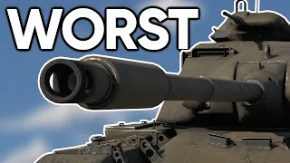 The Worst MBT In War Thunder