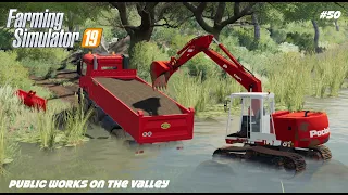 Case Poclain 688 | Public Works | The Valley The Old farm | Farming Simulator 19 | Episode 50