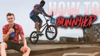 How to Bunny Hop on a BMX Bike - Как сделать Банни-хоп [NICKTEAM] | Школа BMX Online #1