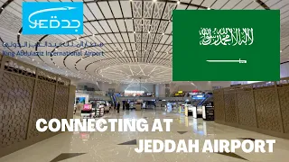 🇸🇦 Jeddah Airport Transfer on SAUDIA Airlines NEW TERMINAL in 2023