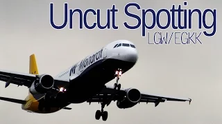 Live / Uncut - 8 Minutes at Busy Gatwick Airport - Raw Plane Spotting with ATC! (Episode 1)