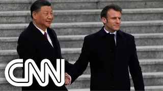 Macron pede a Xi Jinping que interceda com Rússia sobre a guerra na Ucrânia | CNN NOVO DIA