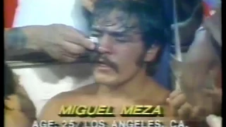 Boxing` - 1982 -  10 Rnd Lighjtwt Bout - Miguel Meza Vs Livingstone Bramble - 4th Round TKO