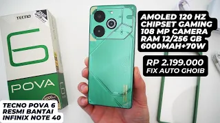 Asli Nyesel Beli Infinix Note 40! Tiba2 Ada Tecno Pova 6 Rilis - Inilah Spesifikasi dan Harganya