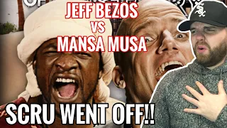 [Industry Ghostwriter] Reacts to: Jeff Bezos vs Mansa Musa. Epic Rap Battles Of History- SCRU!!!