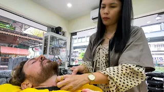 Bangkok Sukhumvit Barber Shave & Beard Trim