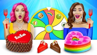 Desafío de Gomitas vs Comida Real | Guerra Dulce Jalea de Miel VS Chocolate por RATATA CHALLENGE