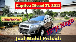 Jual Mobil Pribadi | Chevrolet Captiva Diesel 2011 Facelift 215Hp/446Nm