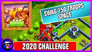 Easily 3 Star 2020 Challenge | How to Complete 10th Anniversary Challenge | Clash of Clans