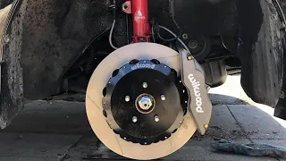 Corolla XRS gets a Wilwood 140-9013 big brake kit from a Scion tC