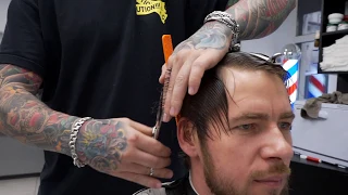 THE PERFECT MEN'S HAIRCUT /Men's Hair /Haircut & Beard Trim at Barbershop