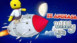 AKU BERHASIL MENYALAKAN ROCKET DI WOBBLY DAN KE LUAR ANGKASA !!!