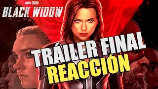 BLACK WIDOW - TRAILER FINAL - REACCIÓN - REACTION - CRÍTICA - MARVEL