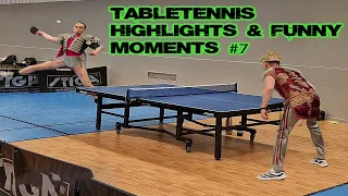 Tabletennis Highlights And Funny Moments #7