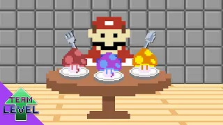 Mario ate some special Mushrooms then this happened