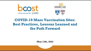 COVID-19 Mass Vaccination Sites: Best Practices, Lessons Learned and the Path Forward (French)