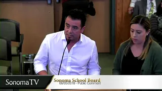 Sonoma Valley Unified School Board of Trustees Meeting 06/05/18