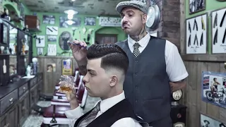 💈 ASMR BARBER - From HIPPIE to GENTLEMAN - Epic SKIN FADE transformation