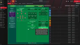 How to create a simple tactic in Football Manager 2021 [Part 3A] - Manchester United