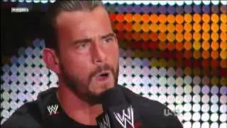 CM Punk's EPIC SHOOT PROMO on WWE Raw Roulette 6/27/11