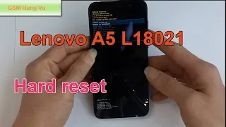 How To Hard Reset Lenovo A5 forgot Pin Code - Gsm Hung Vu